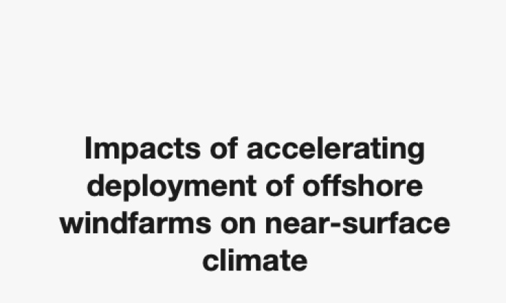 Impacts article in Nature